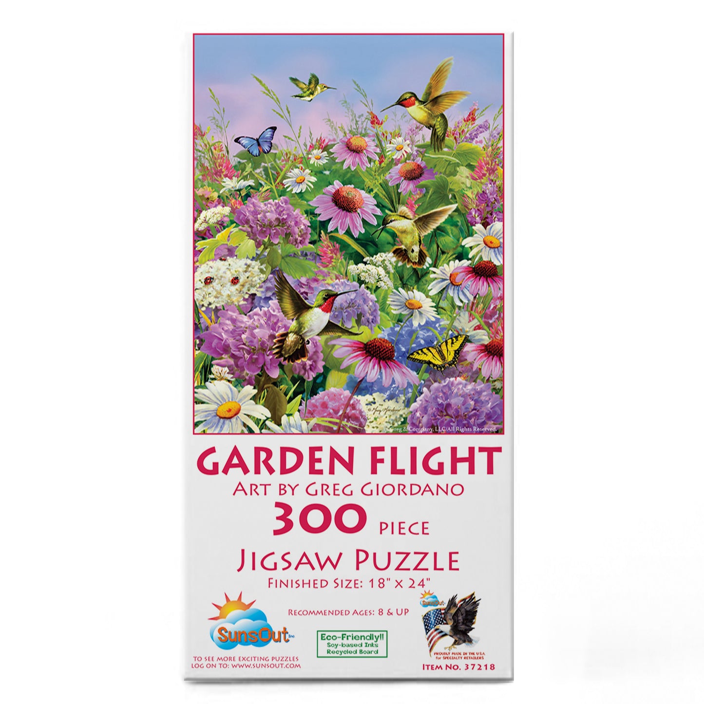 Garden Flight 300 pc  Jigsaw Puzzle 37218