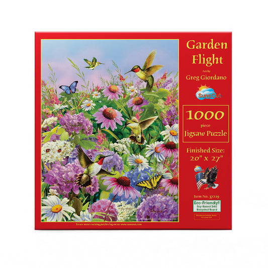 Garden Flight 1000 pc  Jigsaw Puzzle 37219