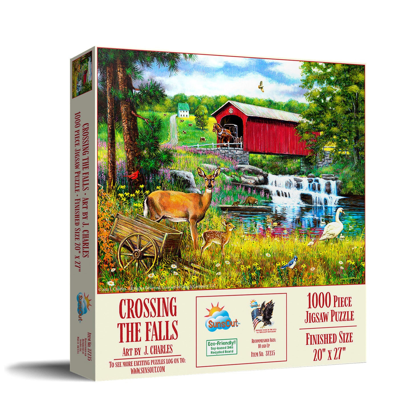 Crossing the Falls 1000 pc  Jigsaw Puzzle 37235