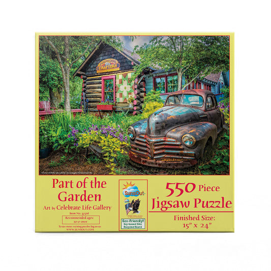Part of the Garden 550 pc  Jigsaw Puzzle 37316
