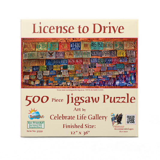 License to Drive 500 pc  Jigsaw Puzzle 37359
