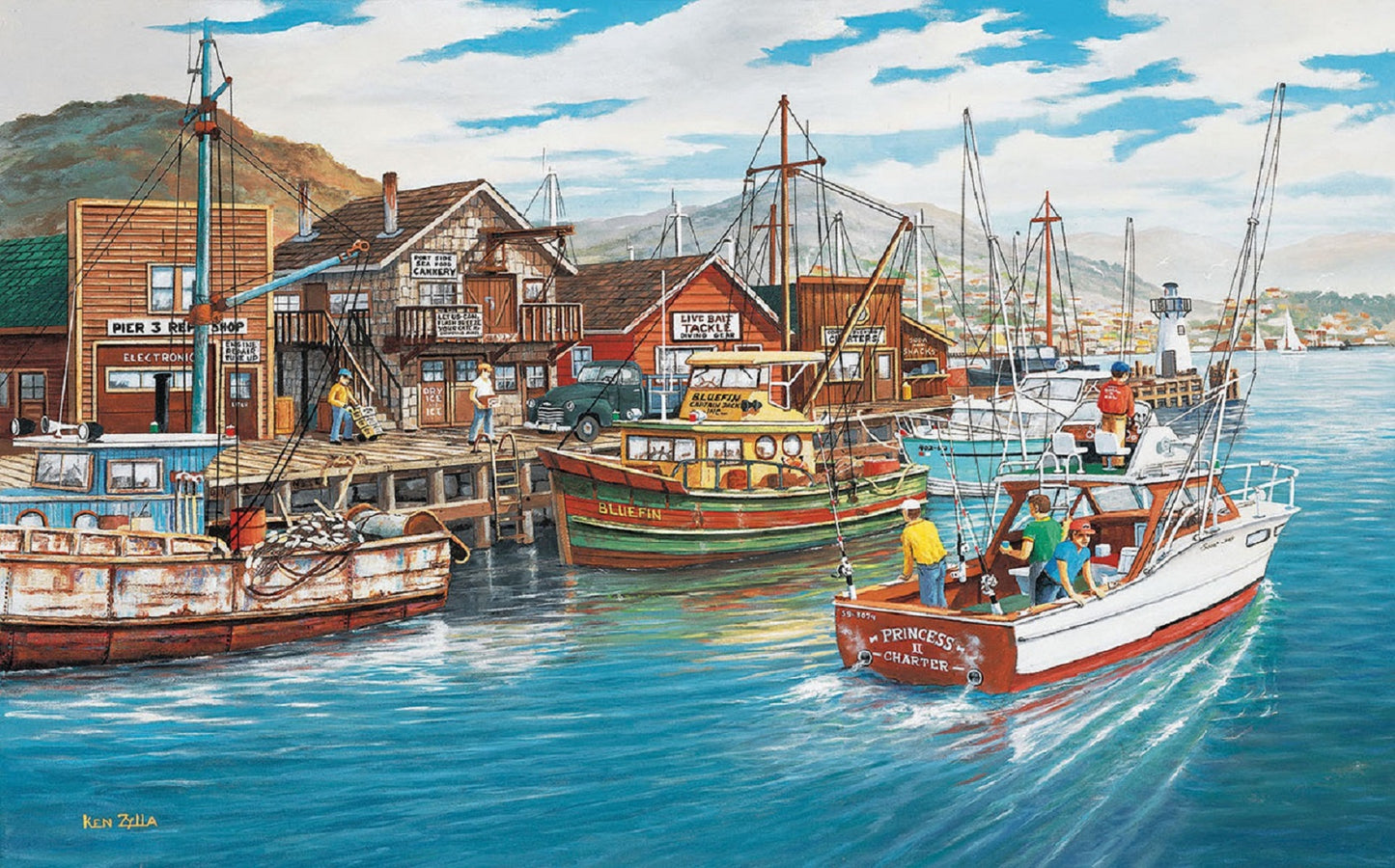 Pier 3 300 pc  Jigsaw Puzzle 37710