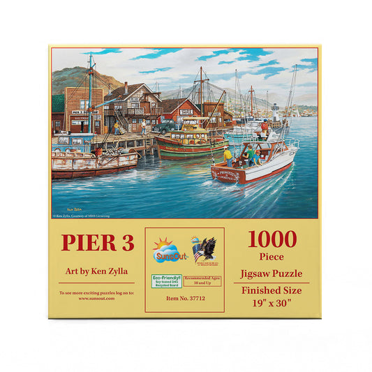 Pier 3 1000 pc  Jigsaw Puzzle 37712