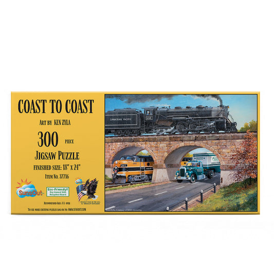 Coast to Coast 300 pc  Jigsaw Puzzle 37716