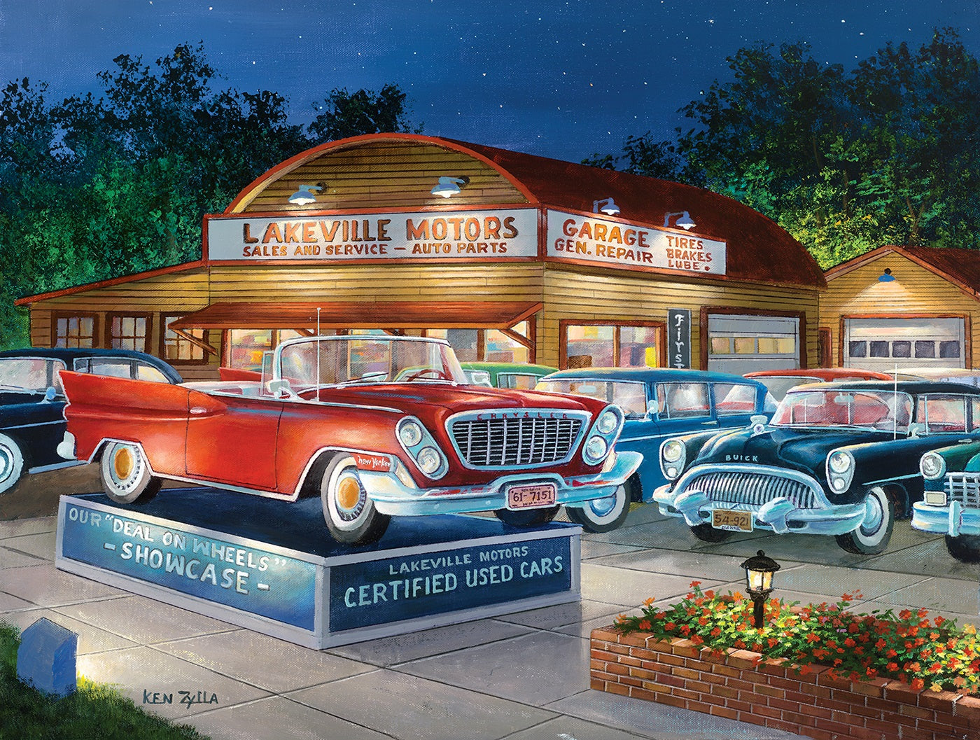 Wheelers and Dealers 500 pc  Jigsaw Puzzle 37741
