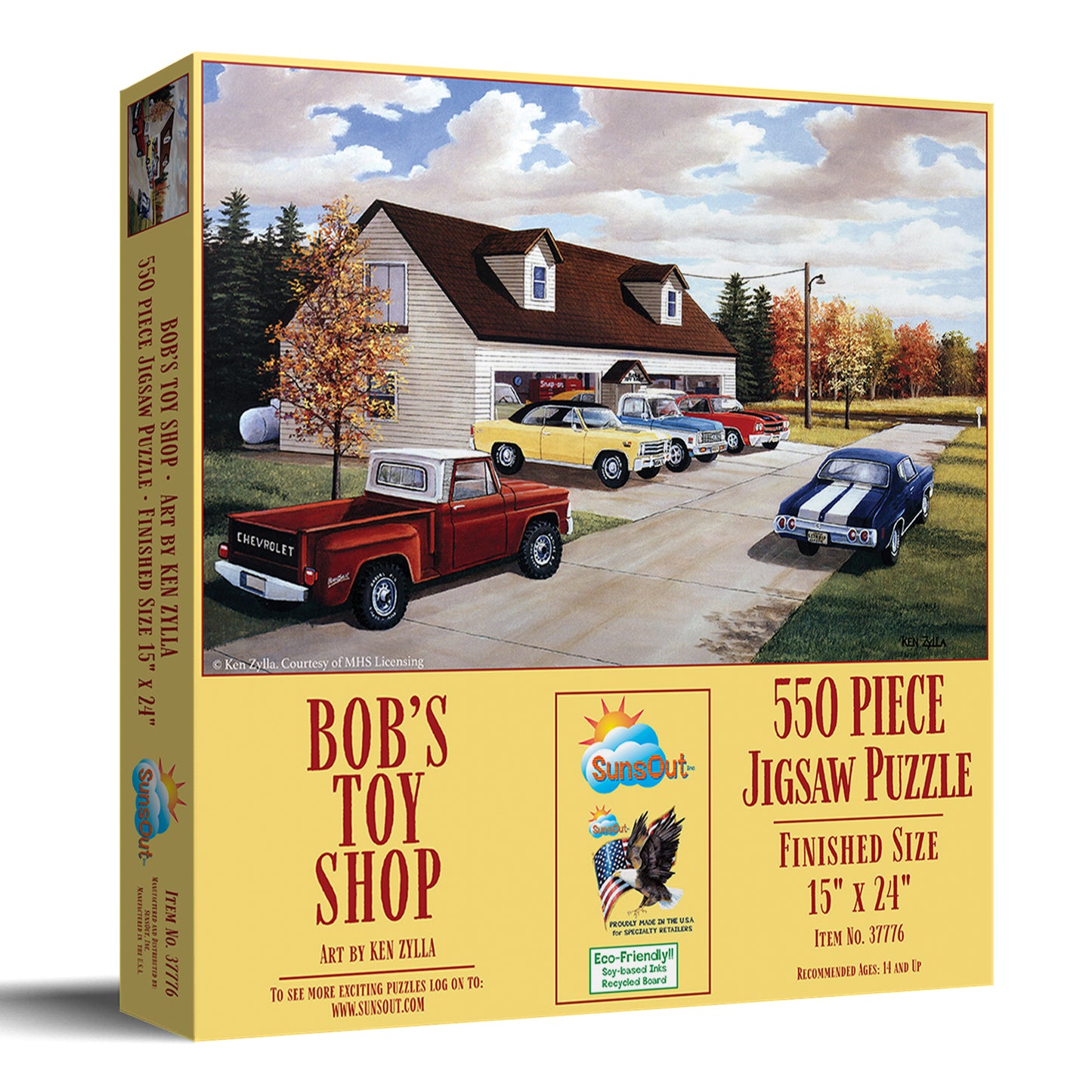 Bob's Toy Shop 550 pc  Jigsaw Puzzle 37776