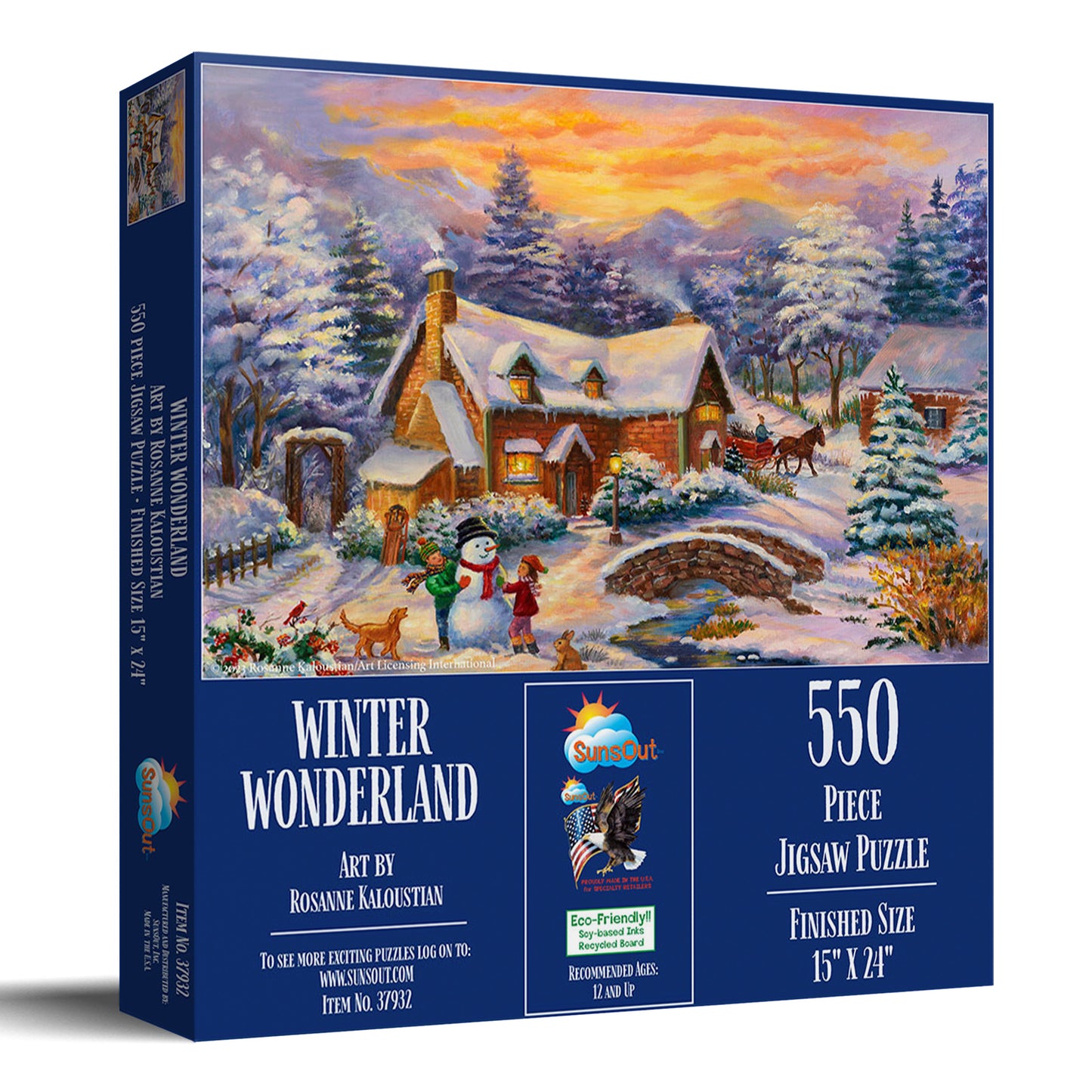 Winter Wonderland 550 pc  Jigsaw Puzzle 37932