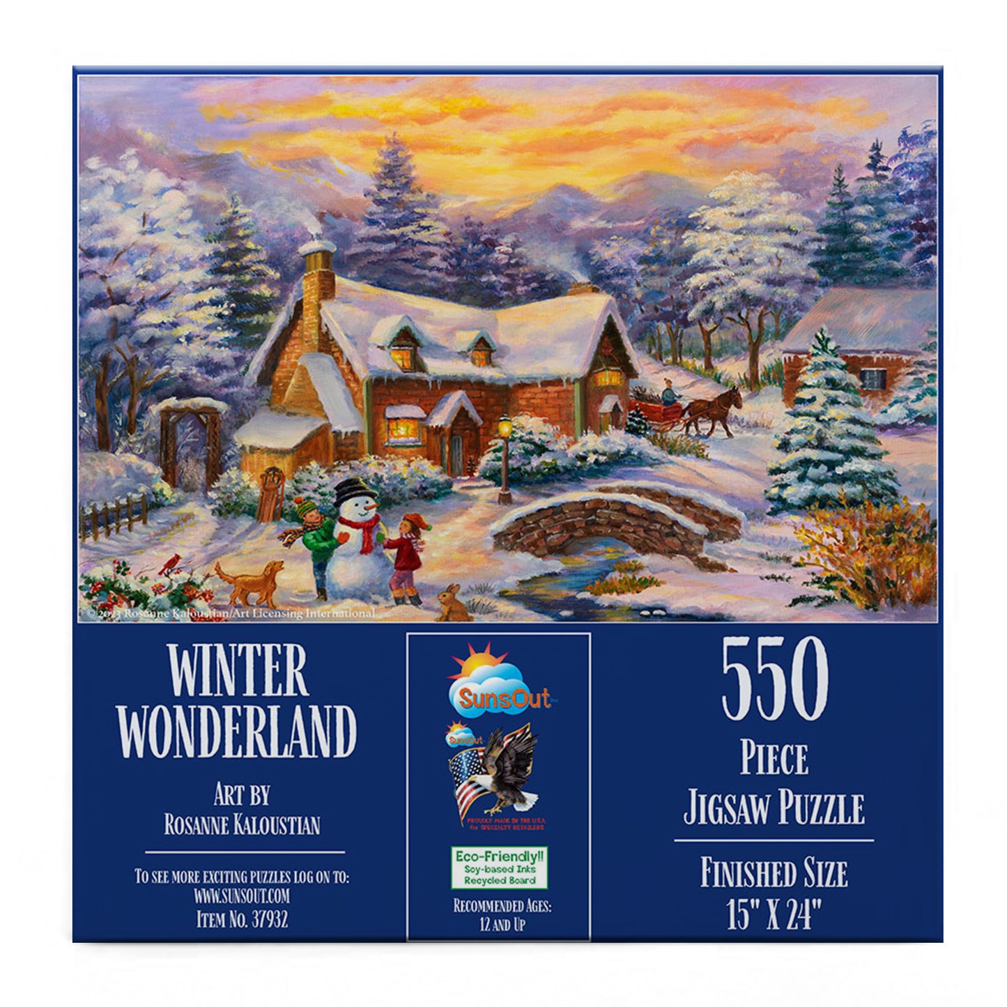 Winter Wonderland 550 pc  Jigsaw Puzzle 37932