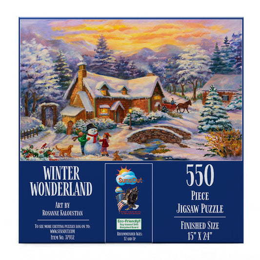 Winter Wonderland 550 pc  Jigsaw Puzzle 37932