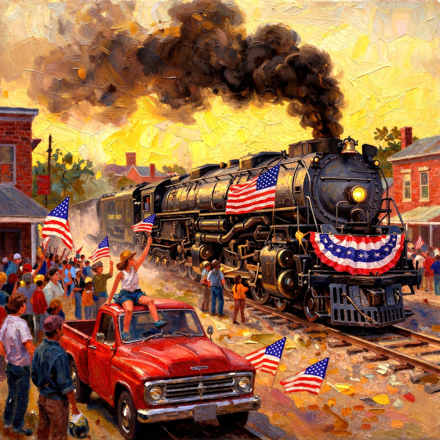 Touring the U.S.A. 500 pc  Jigsaw Puzzle 38040