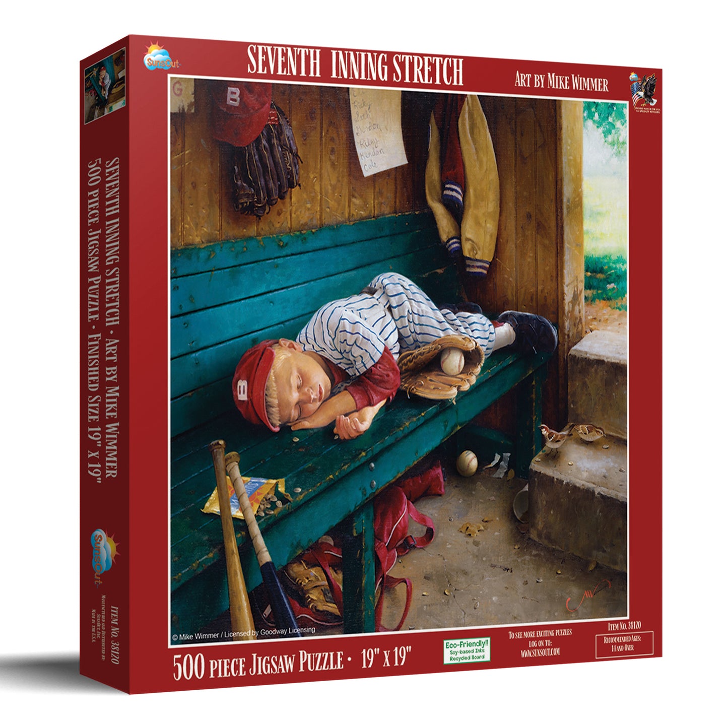 Seventh Inning Stretch 500 pc  Jigsaw Puzzle 38120