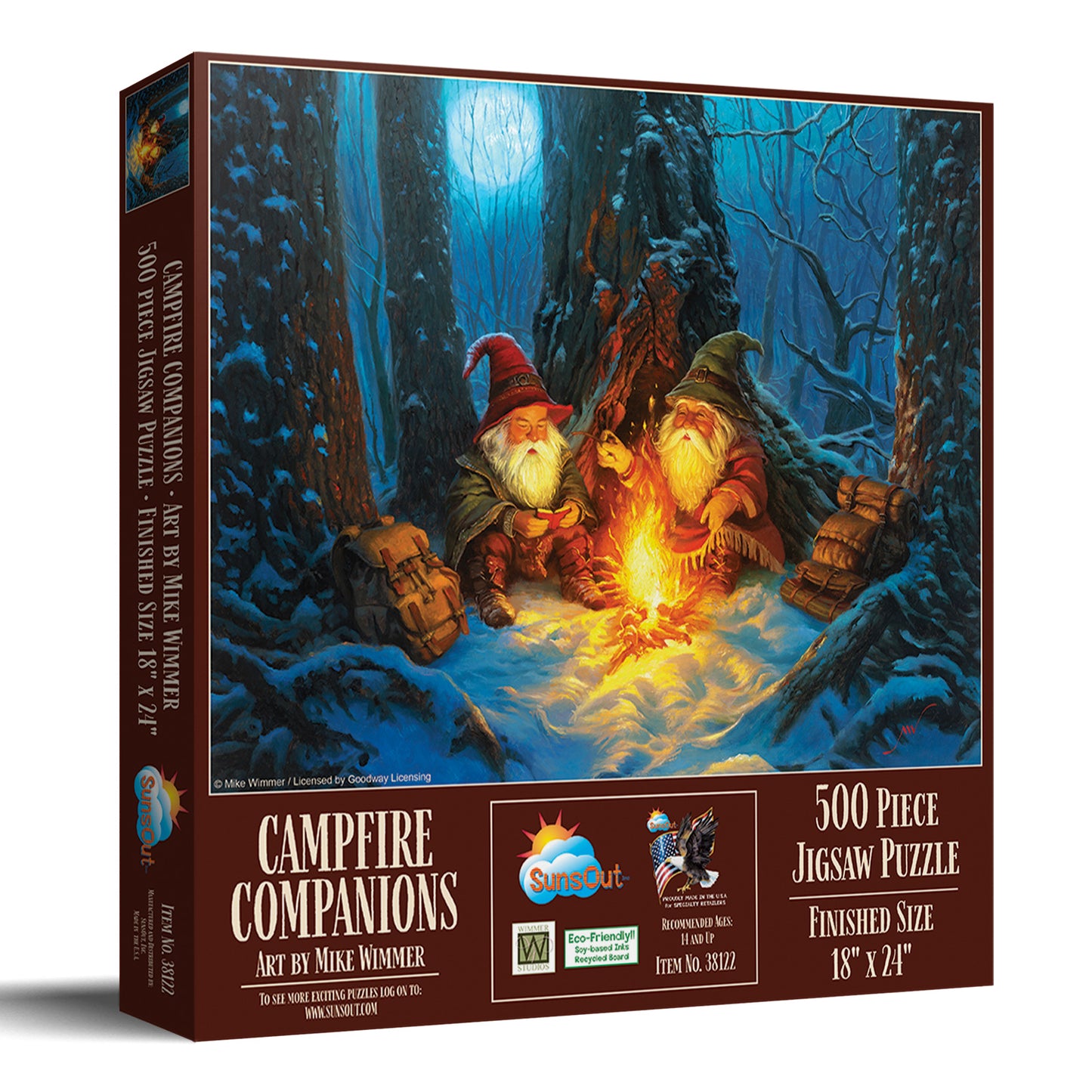 Campfire Companions 500 pc  Jigsaw Puzzle 38122
