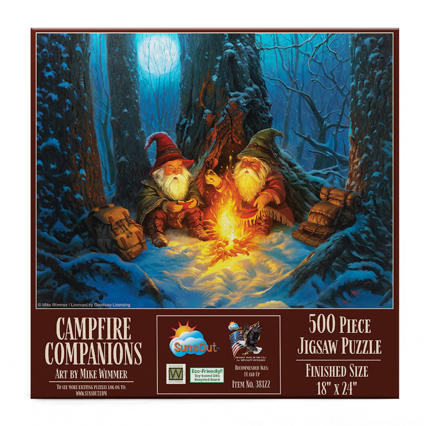 Campfire Companions 500 pc  Jigsaw Puzzle 38122