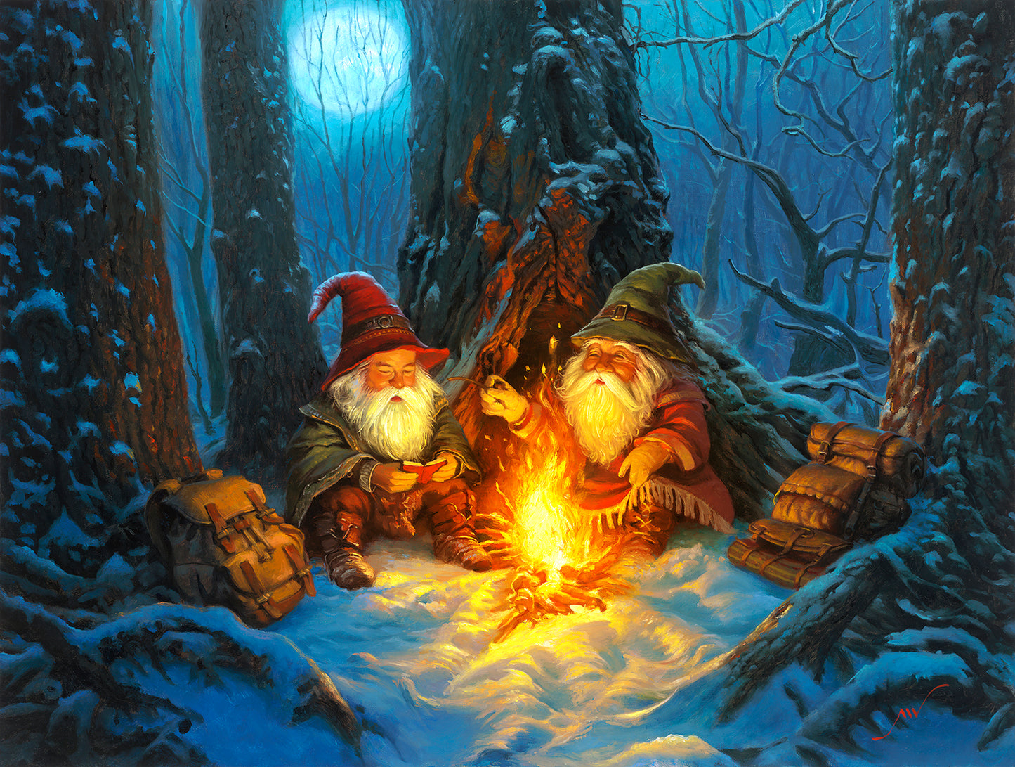 Campfire Companions 500 pc  Jigsaw Puzzle 38122