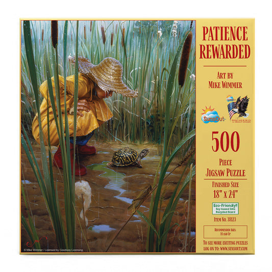 Patience Rewarded 500 pc  Jigsaw Puzzle 38123