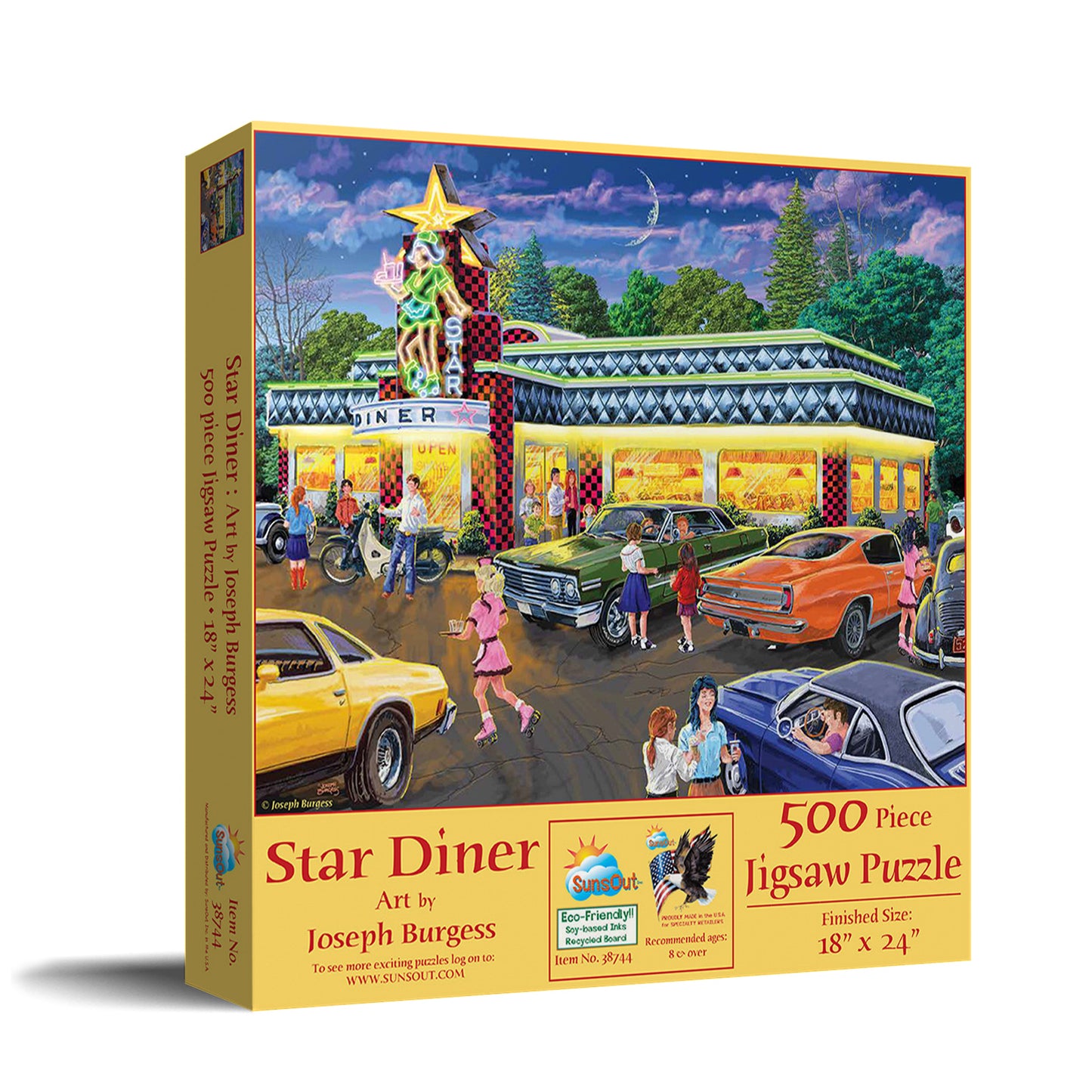 Star Diner 500 pc  Jigsaw Puzzle 38744
