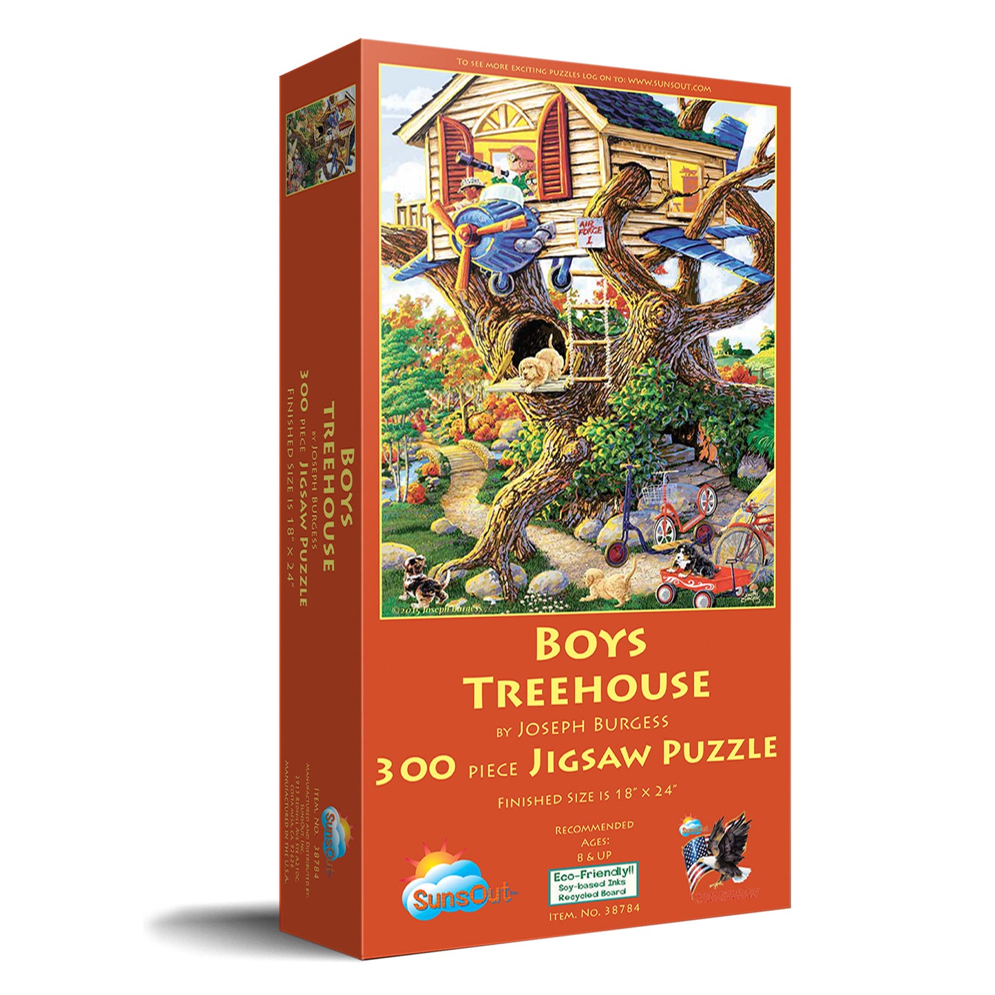 Boys Treehouse 300 pc  Jigsaw Puzzle 38784