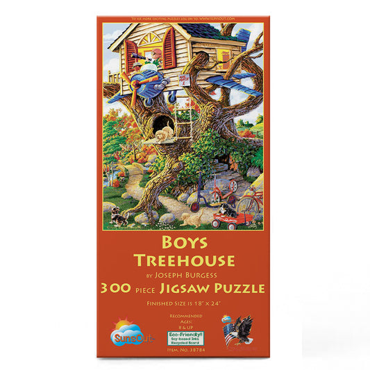 Boys Treehouse 300 pc  Jigsaw Puzzle 38784