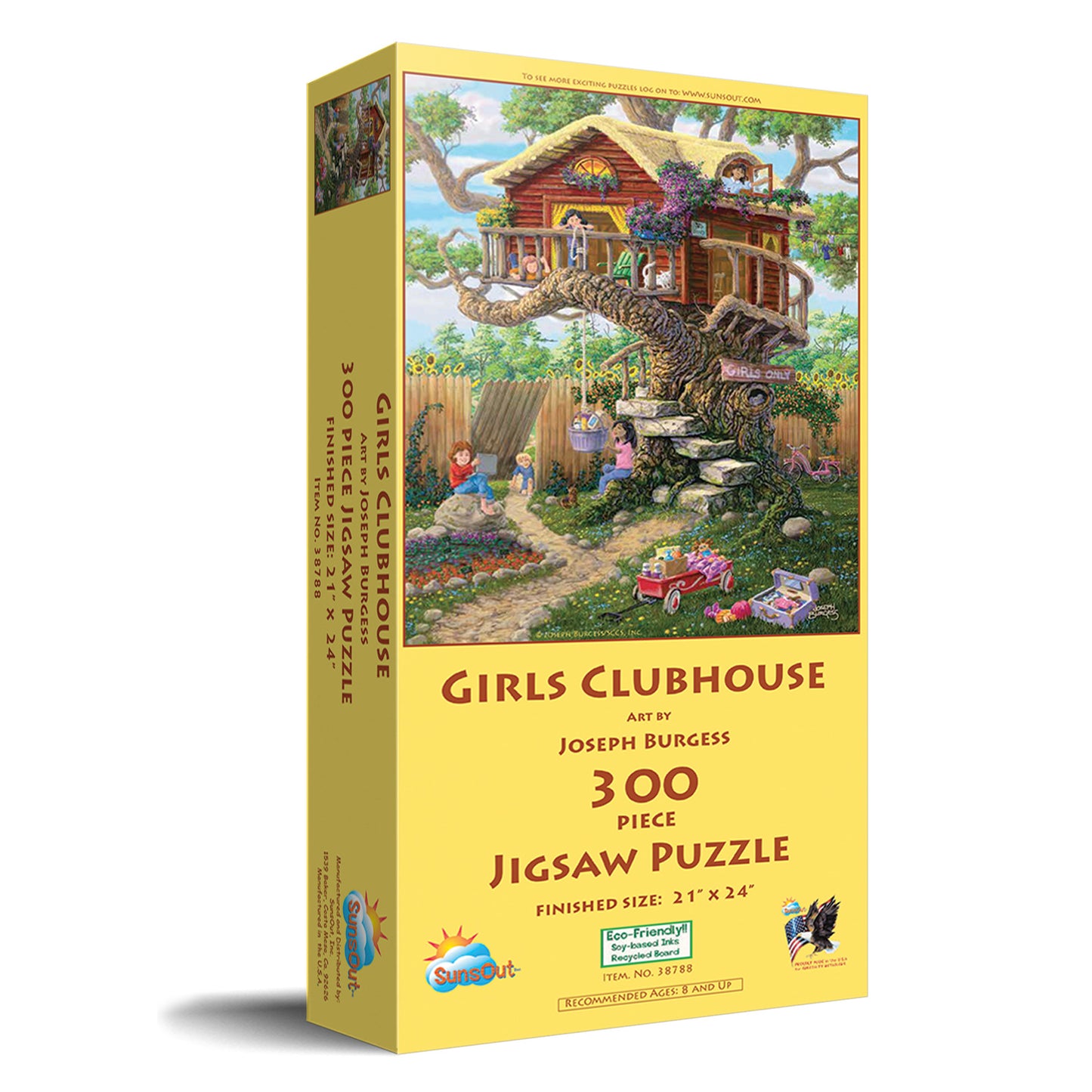 Girls Clubhouse 300 pc  Jigsaw Puzzle 38788