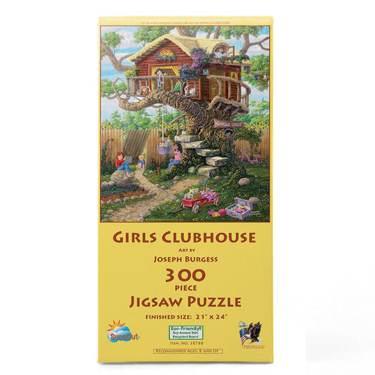Girls Clubhouse 300 pc  Jigsaw Puzzle 38788