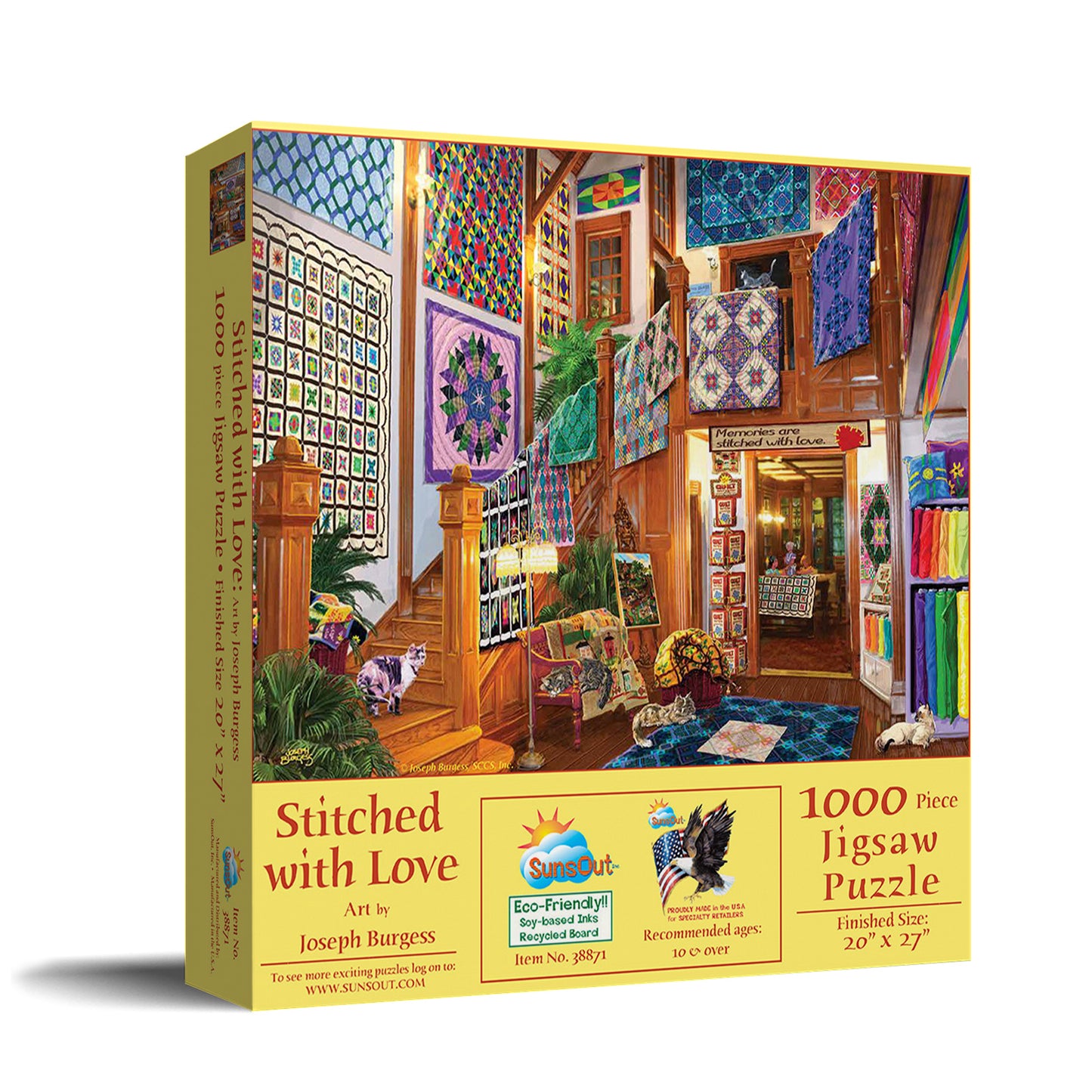 Stitched With Love a 1000 pc  Jigsaw Puzzle 38871