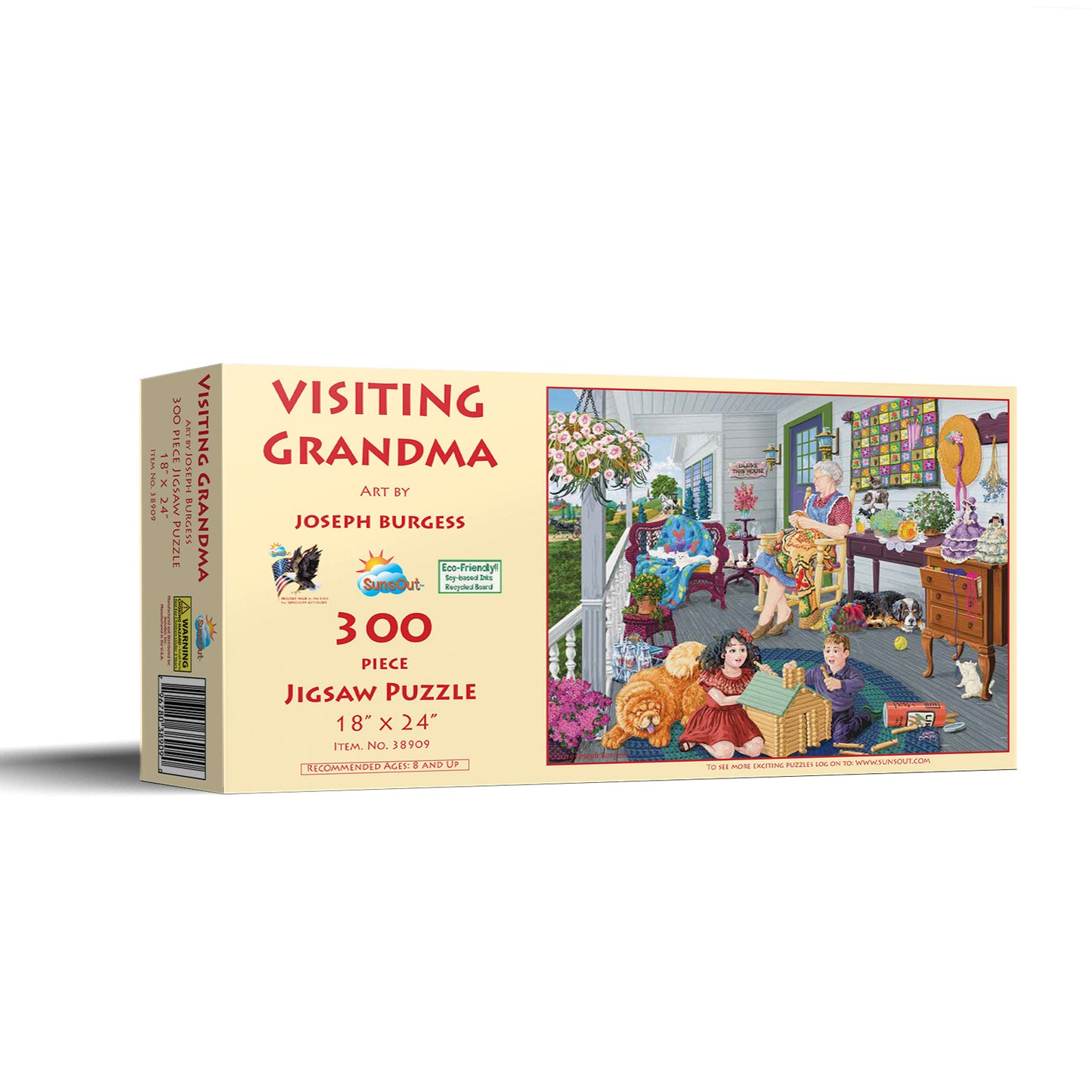 Visiting Grandma 300 pc  Jigsaw Puzzle 38909