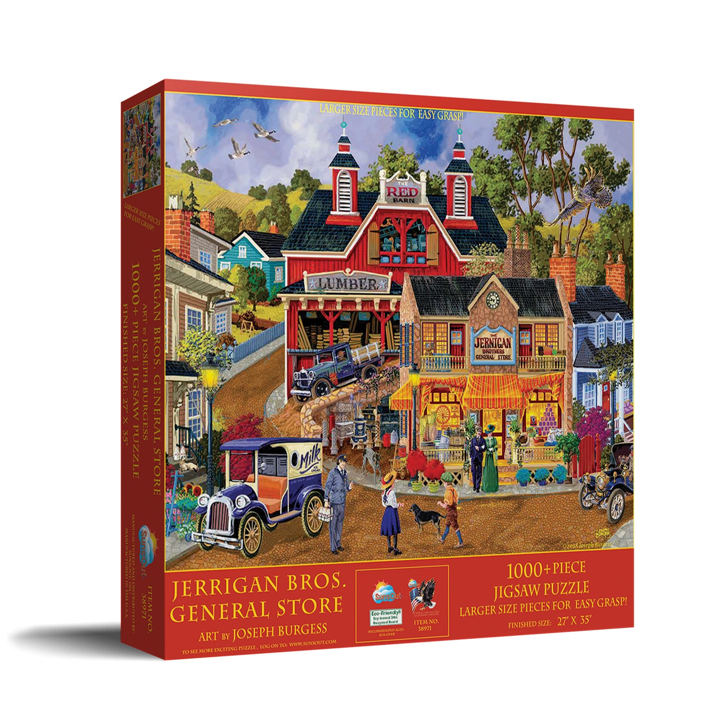 Jerrigan Bros General Store 1000 pc Large Pieces Jigsaw Puzzle 38971