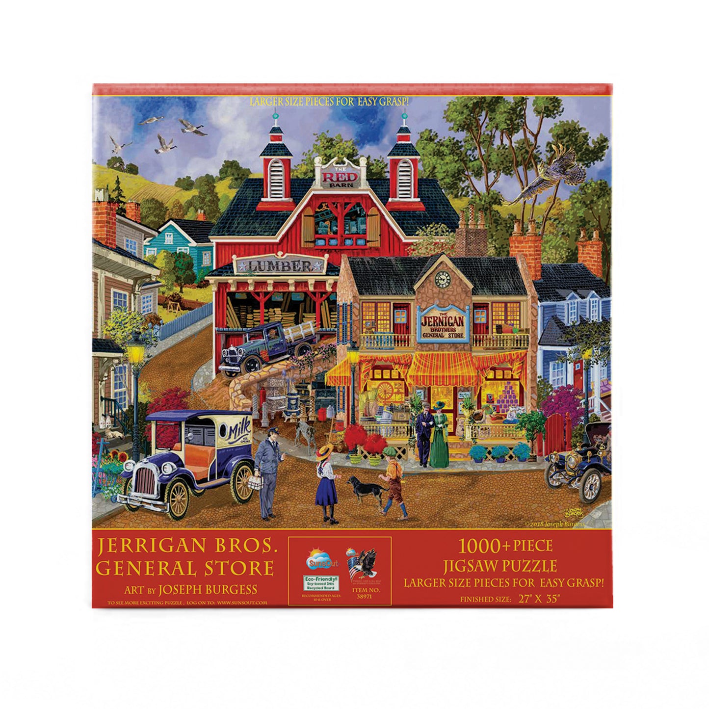 Jerrigan Bros General Store 1000 pc Large Pieces Jigsaw Puzzle 38971