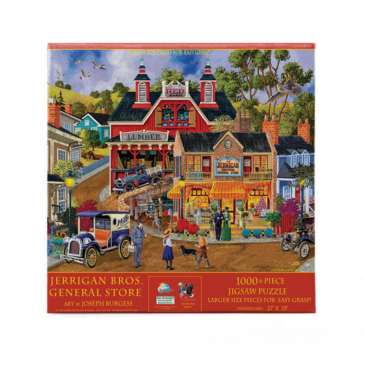 Jerrigan Bros General Store 1000 pc Large Pieces Jigsaw Puzzle 38971