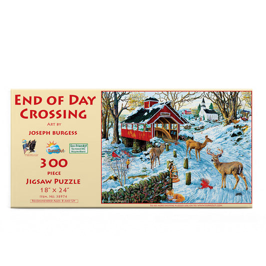 End of Day Crossing 300 pc  Jigsaw Puzzle 38974