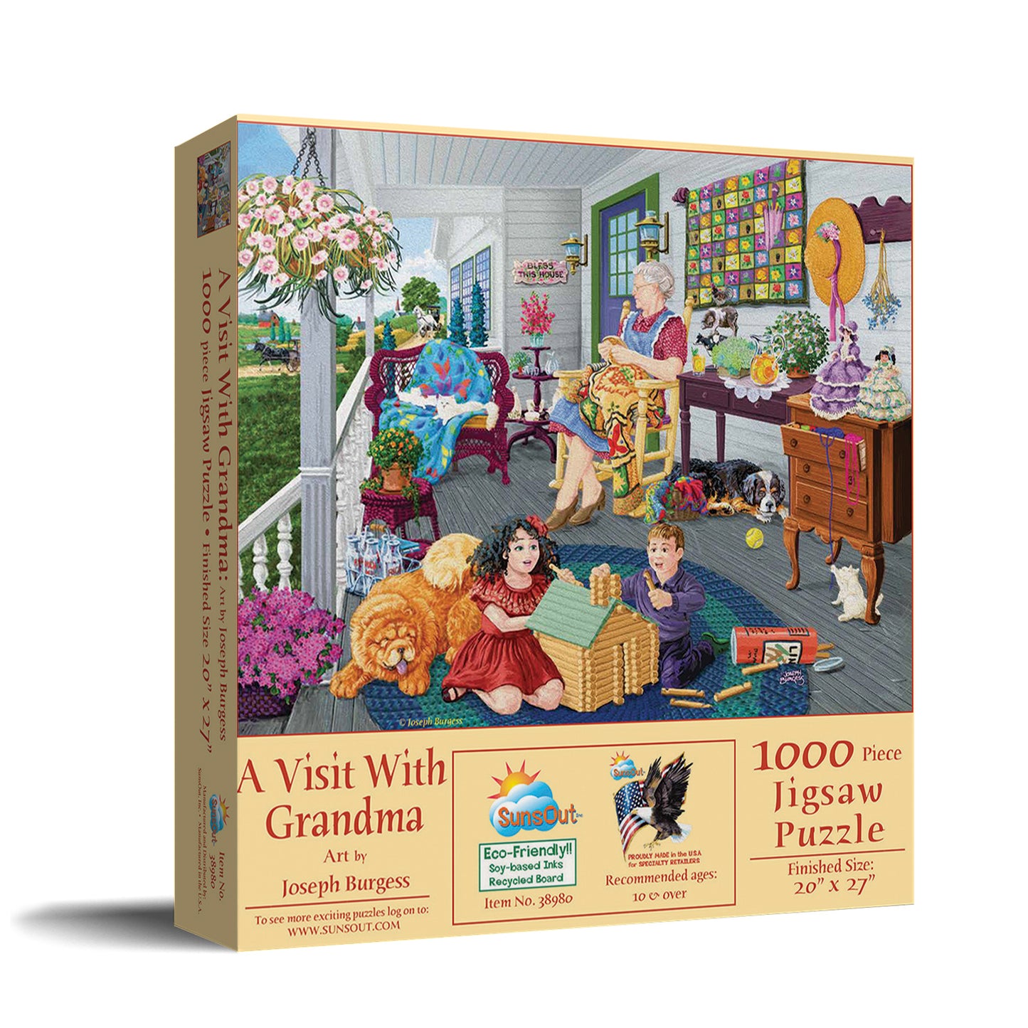 A Visit to Grandma's 1000 pc  Jigsaw Puzzle 38980