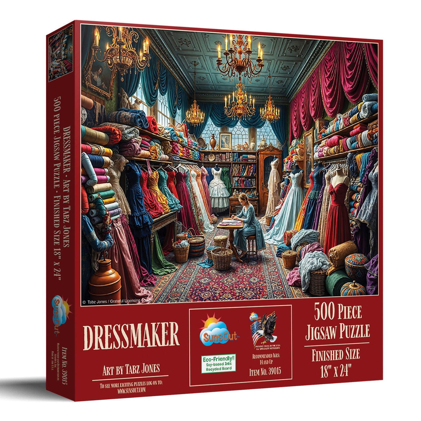 Dressmaker 500 pc  Jigsaw Puzzle 39015