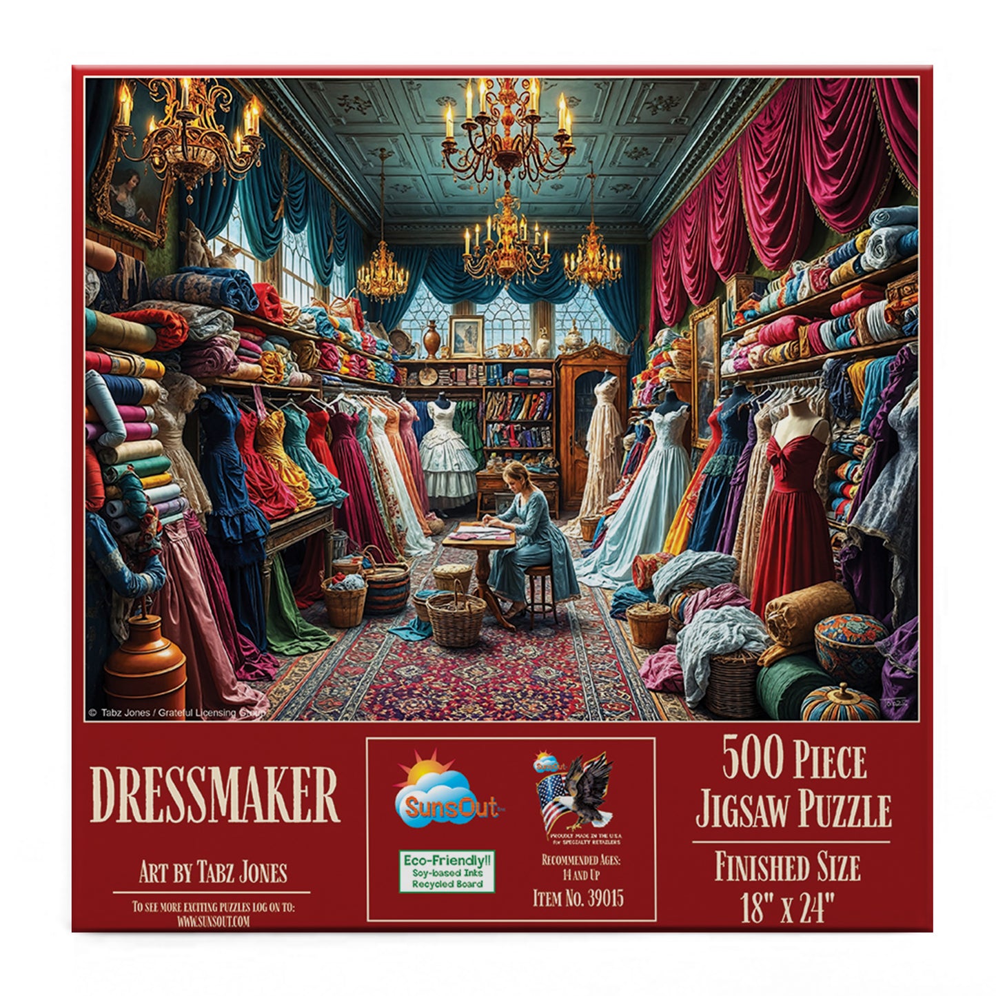 Dressmaker 500 pc  Jigsaw Puzzle 39015