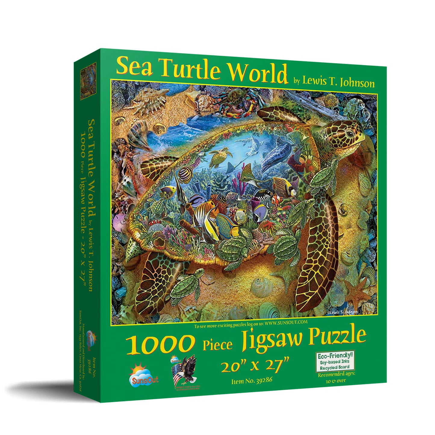 Sea Turtle World 1000 pc  Jigsaw Puzzle 39286
