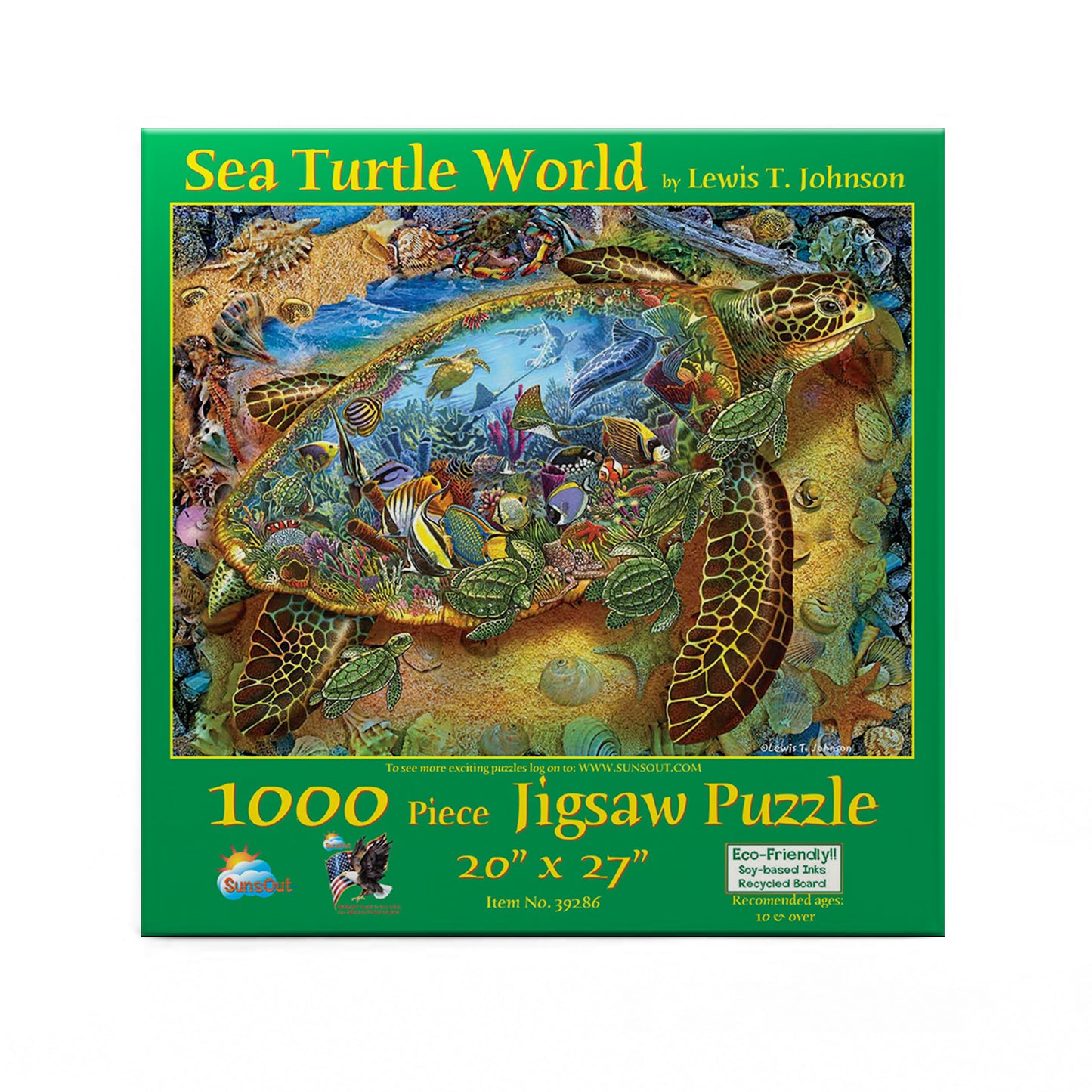 Sea Turtle World 1000 pc  Jigsaw Puzzle 39286