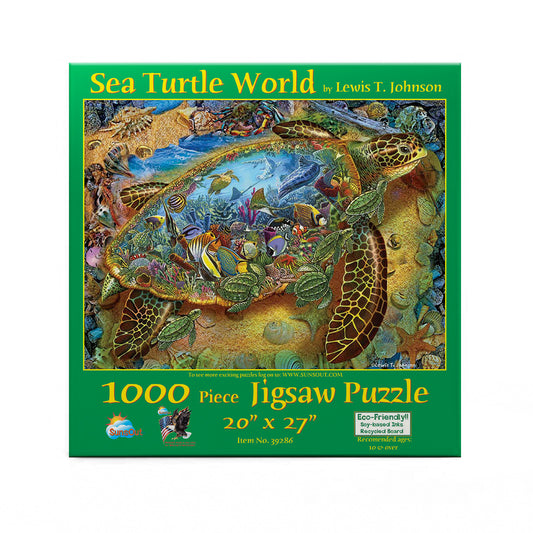 Sea Turtle World 1000 pc  Jigsaw Puzzle 39286