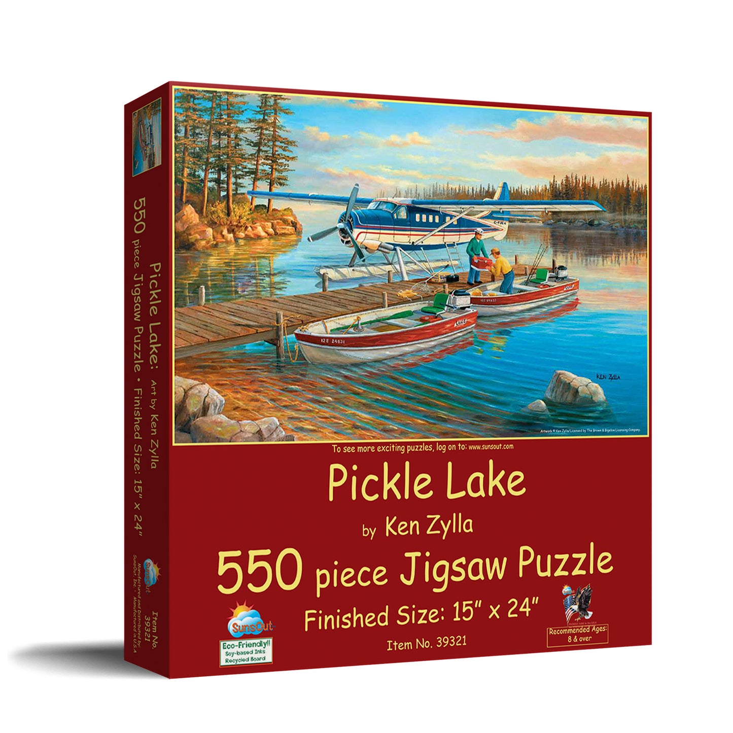 Pickle Lake 550 pc  Jigsaw Puzzle 39321