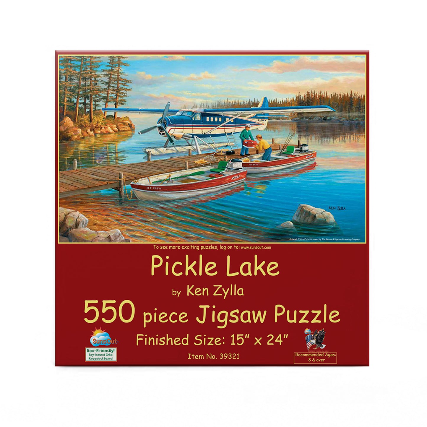 Pickle Lake 550 pc  Jigsaw Puzzle 39321