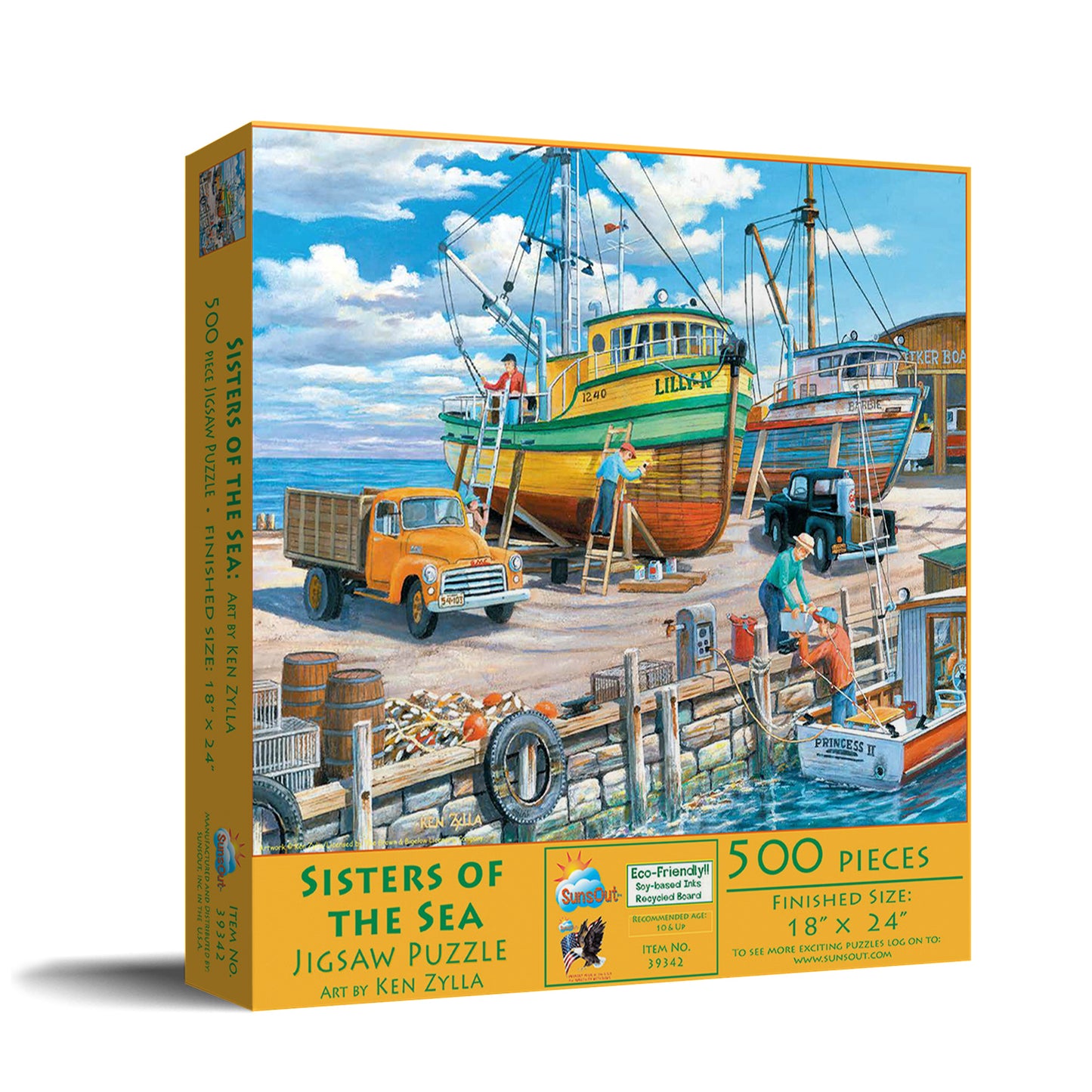 Sisters of the Sea 500 pc  Jigsaw Puzzle 39342