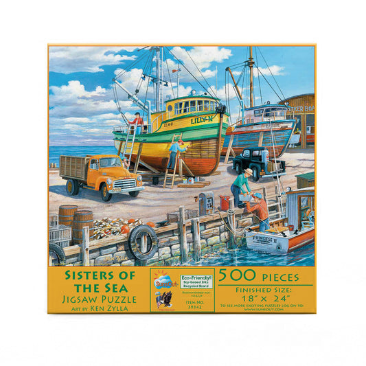 Sisters of the Sea 500 pc  Jigsaw Puzzle 39342