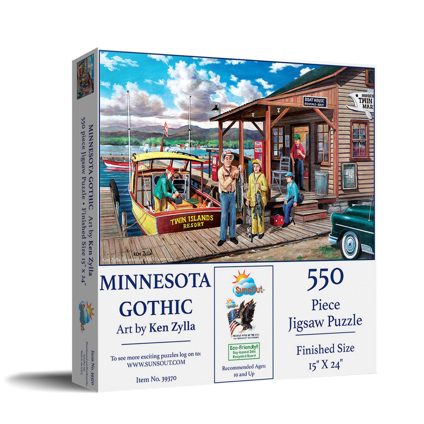 Minnesota Gothic 550 pc  Jigsaw Puzzle 39370