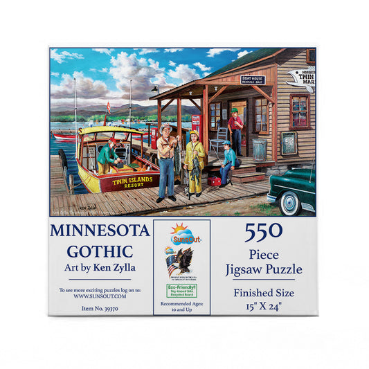 Minnesota Gothic 550 pc  Jigsaw Puzzle 39370