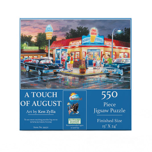A Touch of August 550 pc  Jigsaw Puzzle 39372