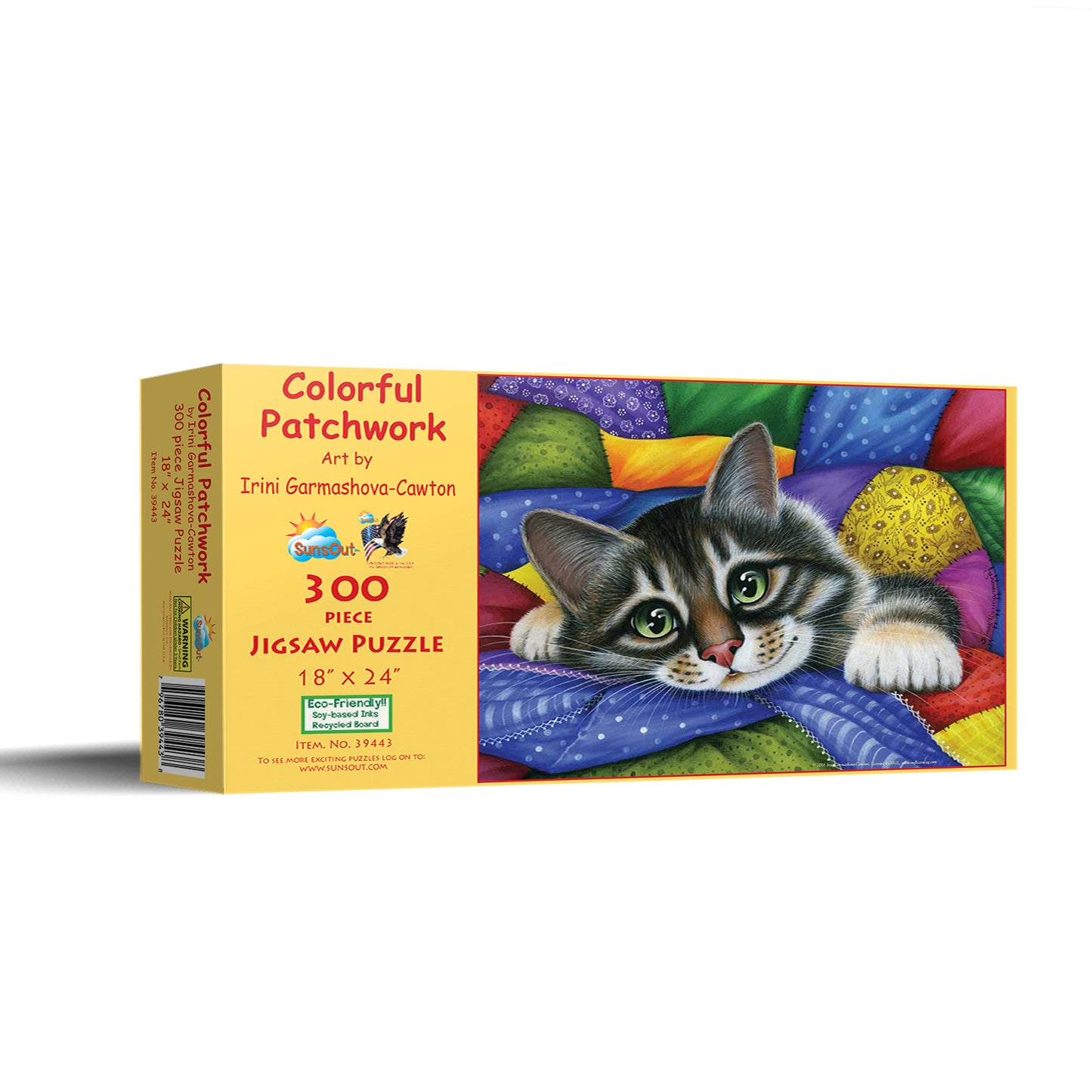 Colorful Patchwork 300 pc  Jigsaw Puzzle 39443