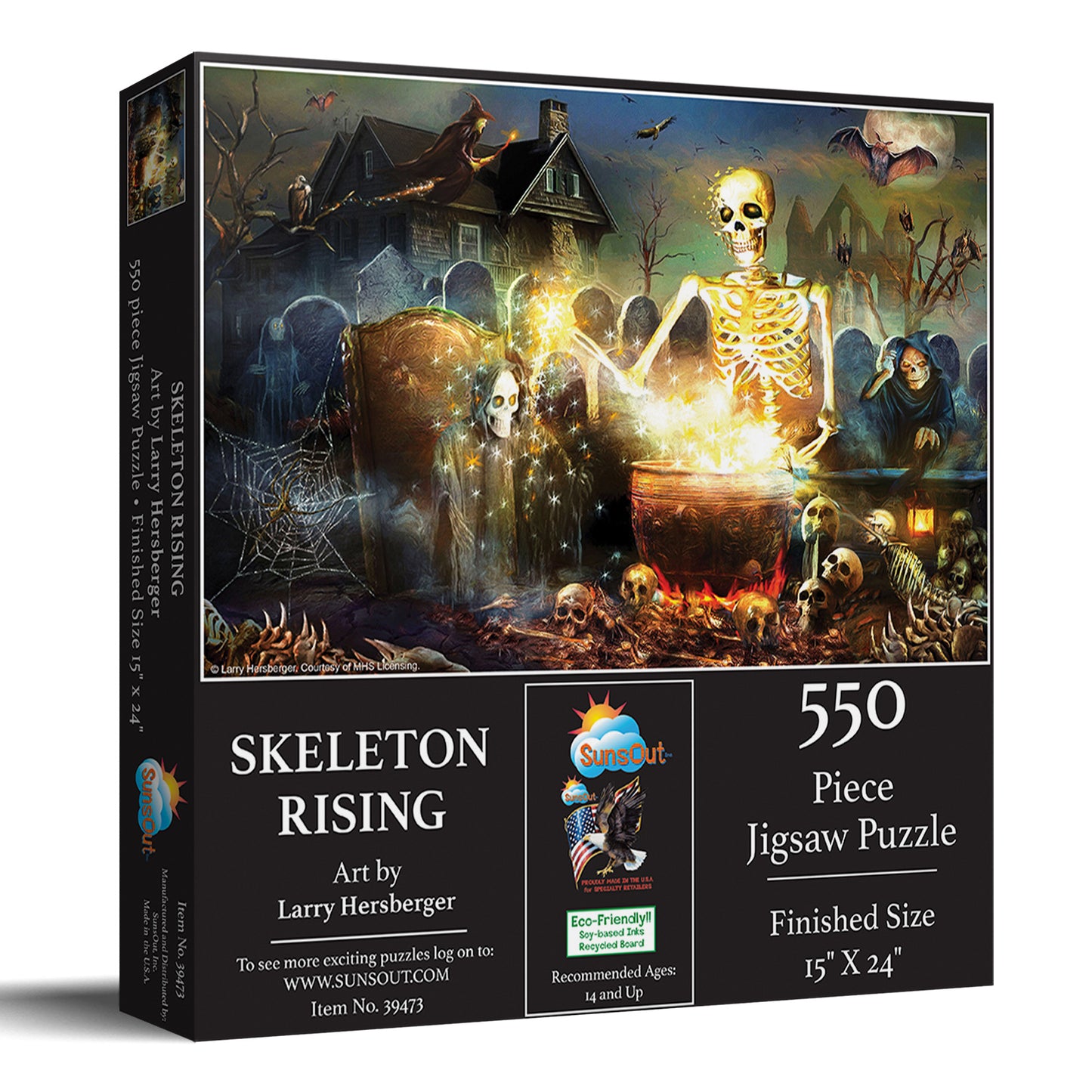 Skeletons Rising 550 pc  Jigsaw Puzzle 39473