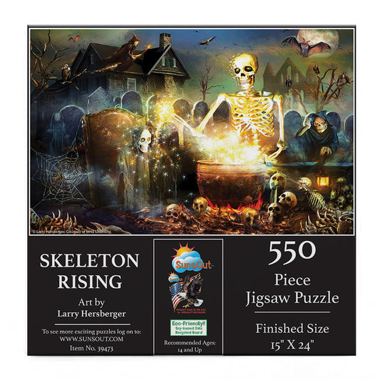 Skeletons Rising 550 pc  Jigsaw Puzzle 39473