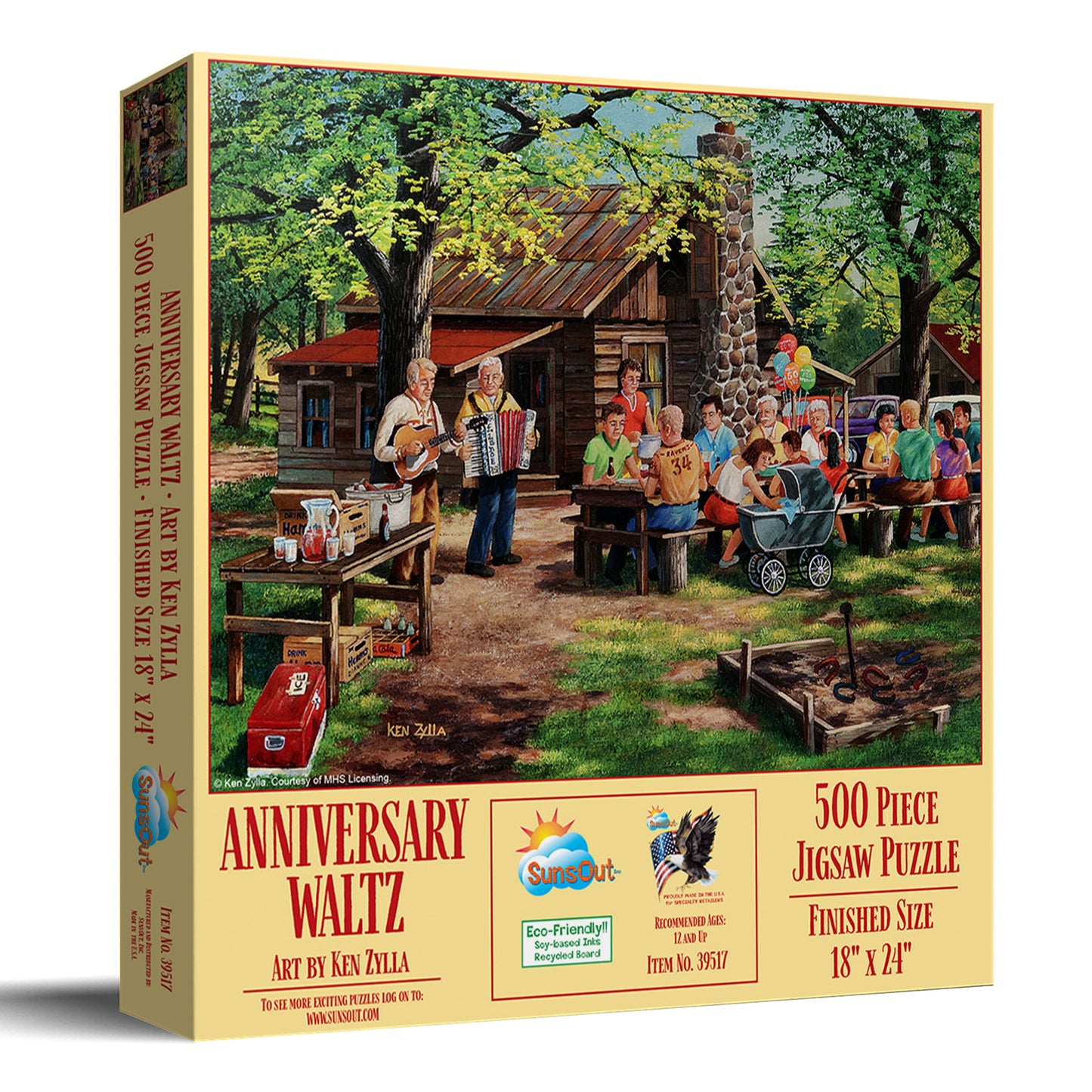 Anniversary Waltz 500 pc  Jigsaw Puzzle 39517