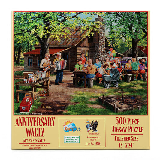 Anniversary Waltz 500 pc  Jigsaw Puzzle 39517