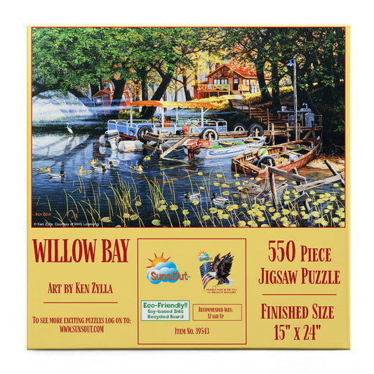 Willow Bay 550 pc  Jigsaw Puzzle 39543
