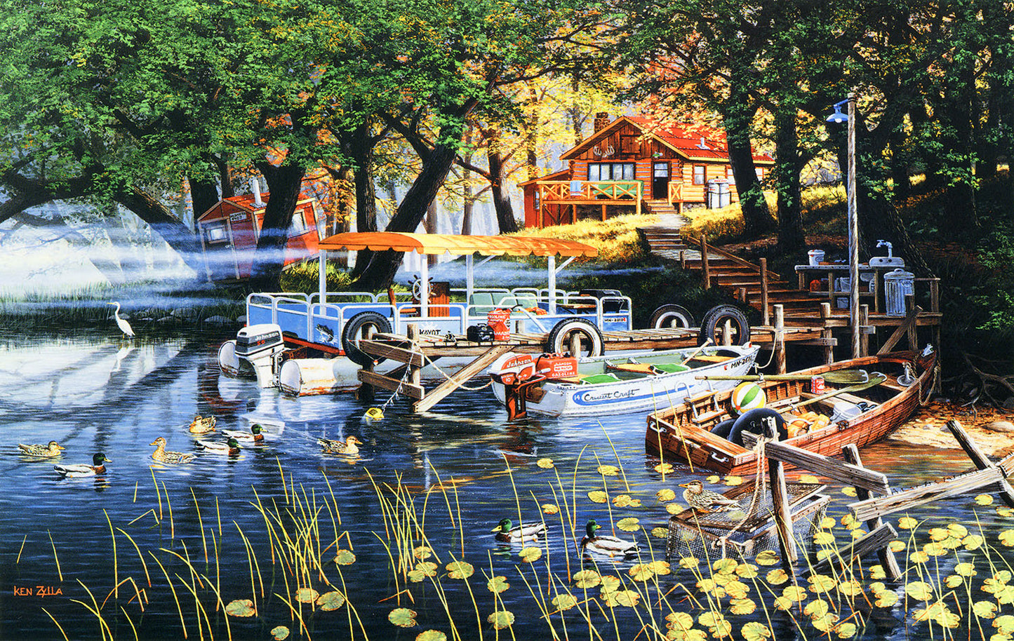 Willow Bay 550 pc  Jigsaw Puzzle 39543